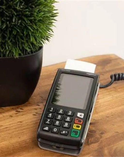 Ingenico Desk5000 on a counter
